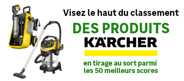 Produits Kärcher à gagner